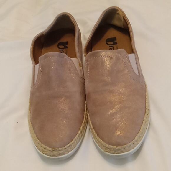 Umberto Raffini Wynne Slip On Champagne Crackled Size 8. Casual - Picture 1 of 7